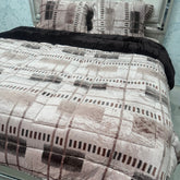 WINTER KING AND QUEEN SIZE 4 PCS QUILT SET